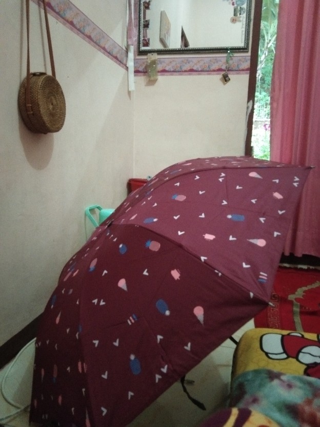 Payung Kapal Lipat 3 321kbc Motif