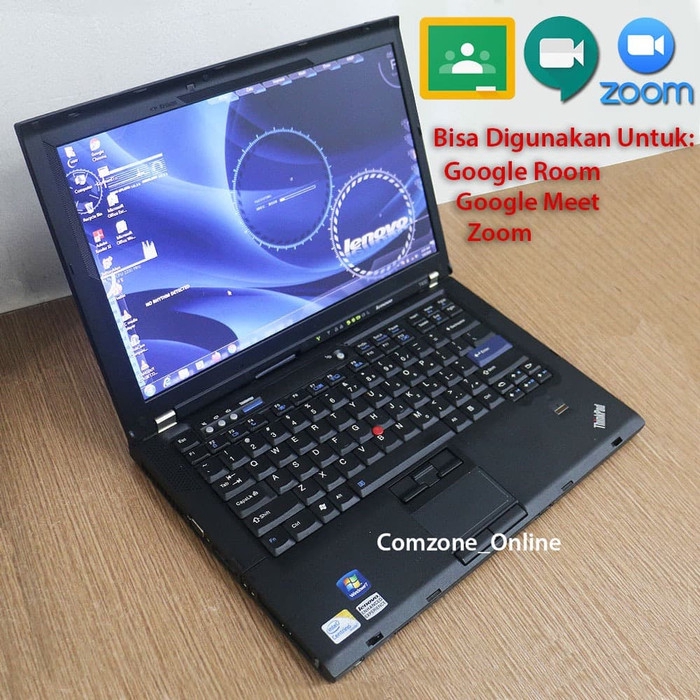 Laptop Bekas Lenovo Thinkpad T400 Core 2 Duo C2D 2GB 250GB Camera nb307