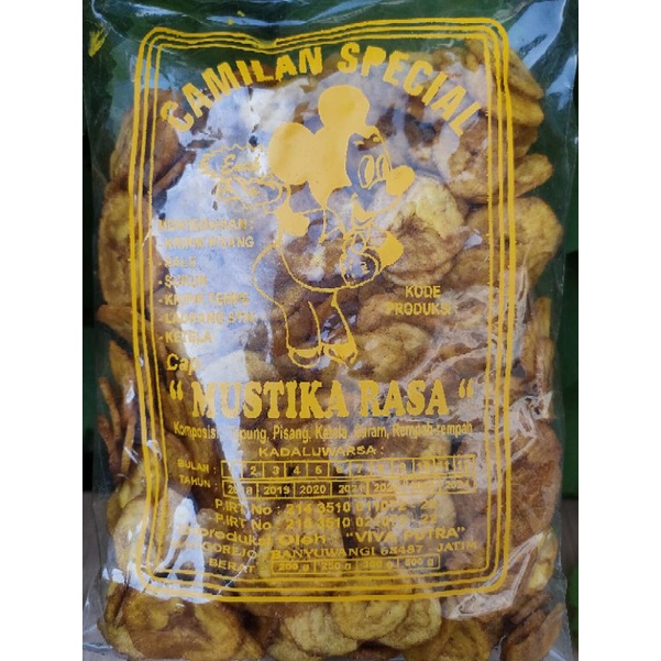 Keripik Pisang Bulat Manis / Pisang Panjang / Ladrang Gurih / Pisang Sale (Lihat Deskripsi)