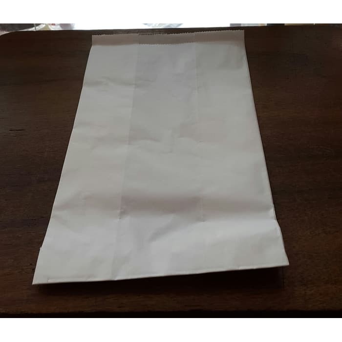 

CUCI GUDANG PAPER BAG KANTONG PUTIH - KANTONG KERTAS- KANTONG KERTAS PUTIH 50 PCS !