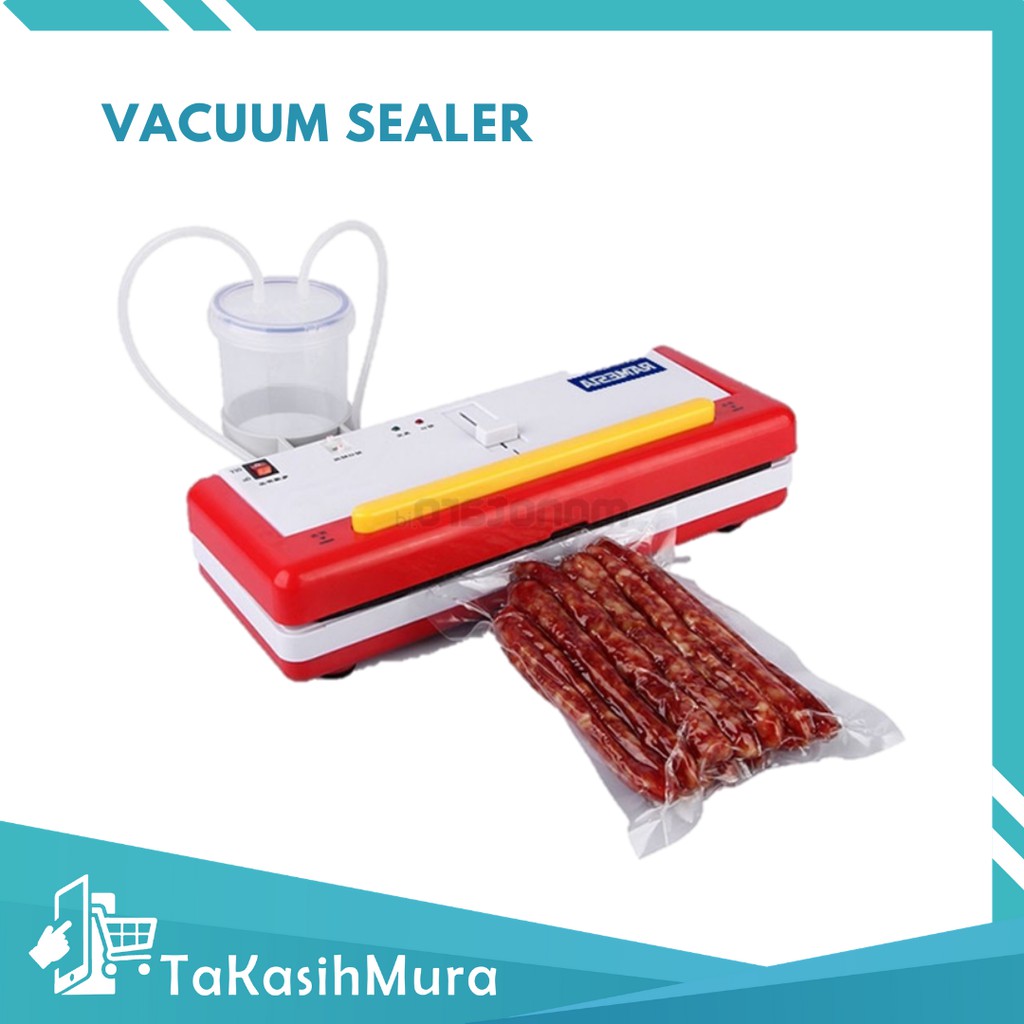 Vakum Sealer Alat Pengemas Kedap Udara Vacuum sealer Makanan