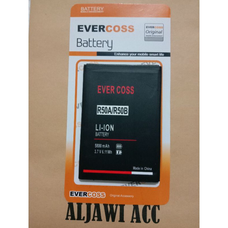 Baterai Bt Batre Battery Evercoss Cross R50A/R50B Original Battery Hp