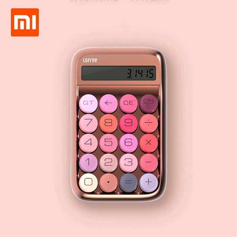 Xiaomi LOFREE Calculator Handheld Student's Scientific Portable Multifunctional Digital LCD Calculator DOT Counting Machine