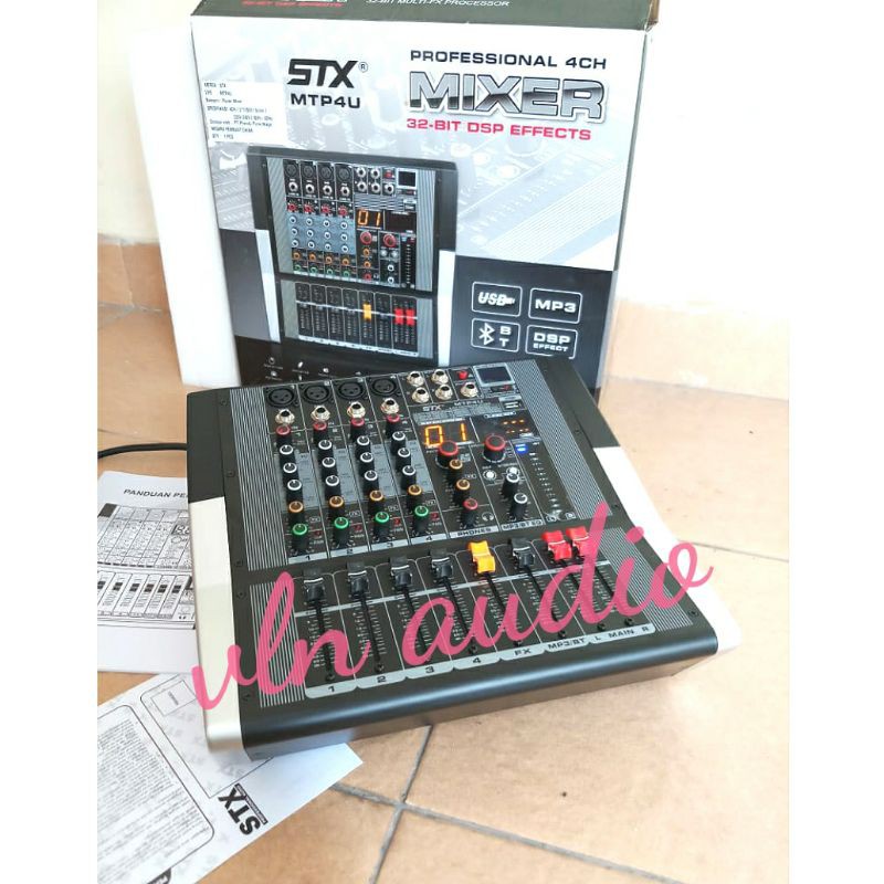POWER MIXER STX 4 CH ORIGINAL GARANSI RESMI STX