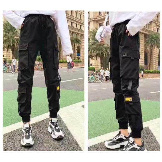 JOGGER PANTS CELANA WANITA PANJANG COOL Q81