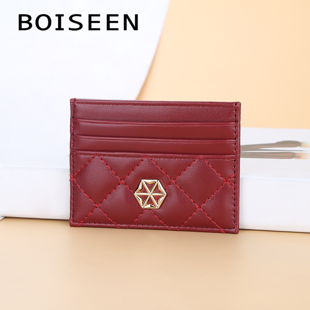 BOISEEN N1888 Dompet Kartu Wanita Bahan Kulit PU Leather Premium WATCHKITE WKOS