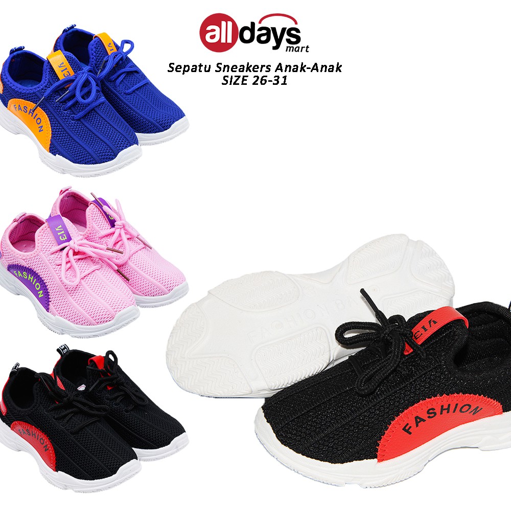 Faster Sepatu Sneakers Sports Anak 1807-1811 Size 26-31