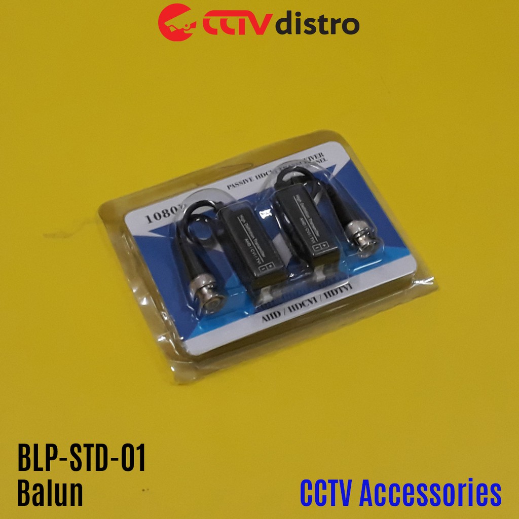 Video Balun CCTV Untuk Kamera Analog, HD, AHD, CVI, dan TVI | BLP-STD-01