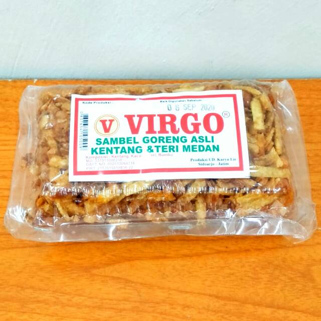 Sambal Goreng Kentang Teri Medan Virgo Shopee Indonesia