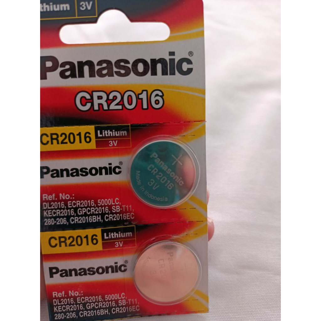 Baterai Panasonic Lithium CR2016 3V