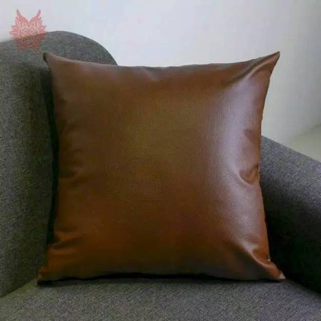 Sarung bantal sofa  kulit Synthetic Premium - sarung bantal sofa kulit oscar