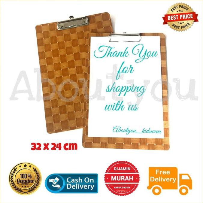 

Diskon Papan JALAN Clipboard Folio alas Ujian KAYU F4 termurah Cuci Gudang Awal Tahun