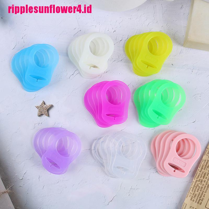 5pcs / Pak Klip Adapter Dot Bayi Bahan Silikon