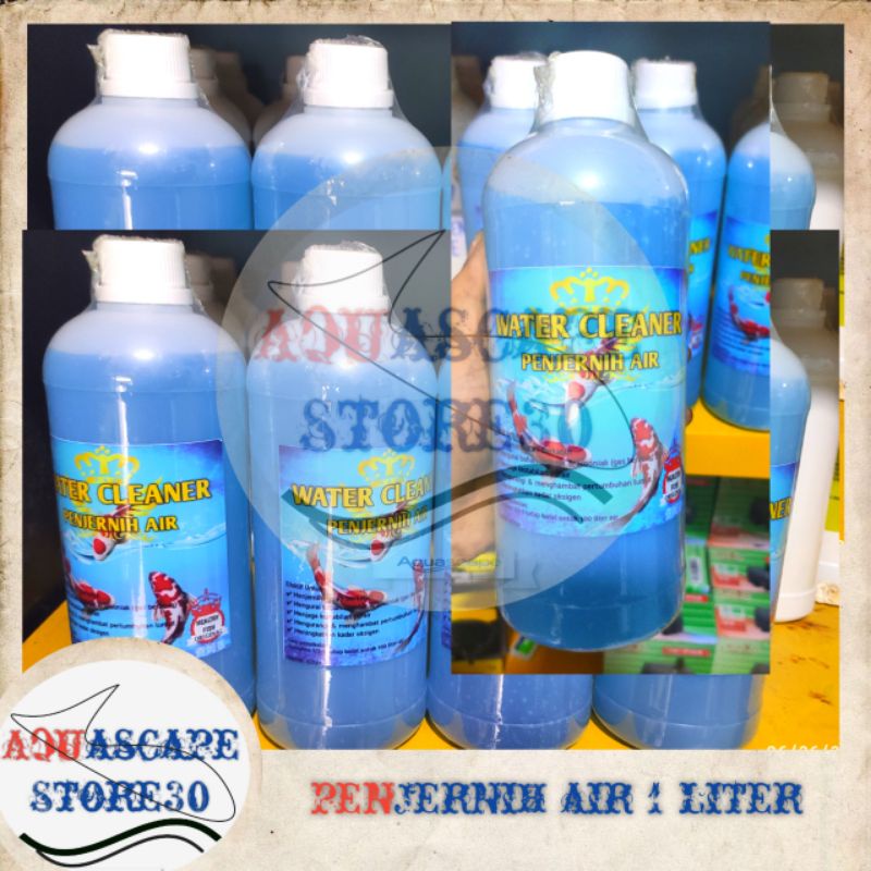 penjernih air 1 liter / penjernih air aquarium / penjernih air kolam ikan / penjernih air kolam koi 