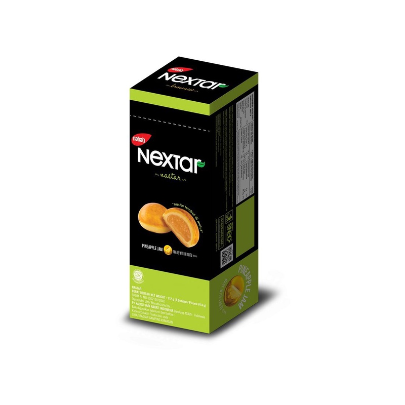 

Nextar Nastar Cookies Pineapple 8X14g - Alhanan/04