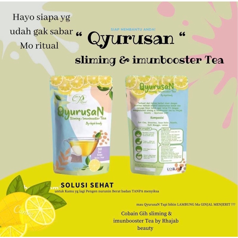 

Qyurusan slimming tea