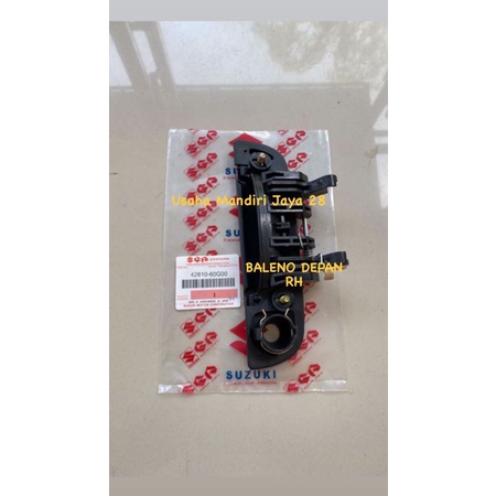 HANDLE OUTER HANDEL LUAR DEPAN SUZUKI BALENO RH 42810-60G00 1PC