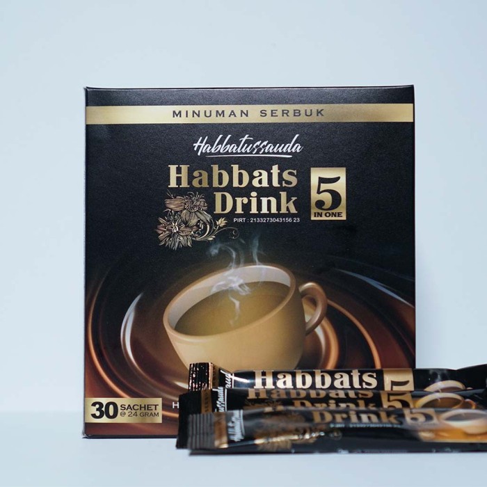 

r0eree Kopi Herbal Habbatussauda Habbats Drink Isi 30 Sachet Ds20X11