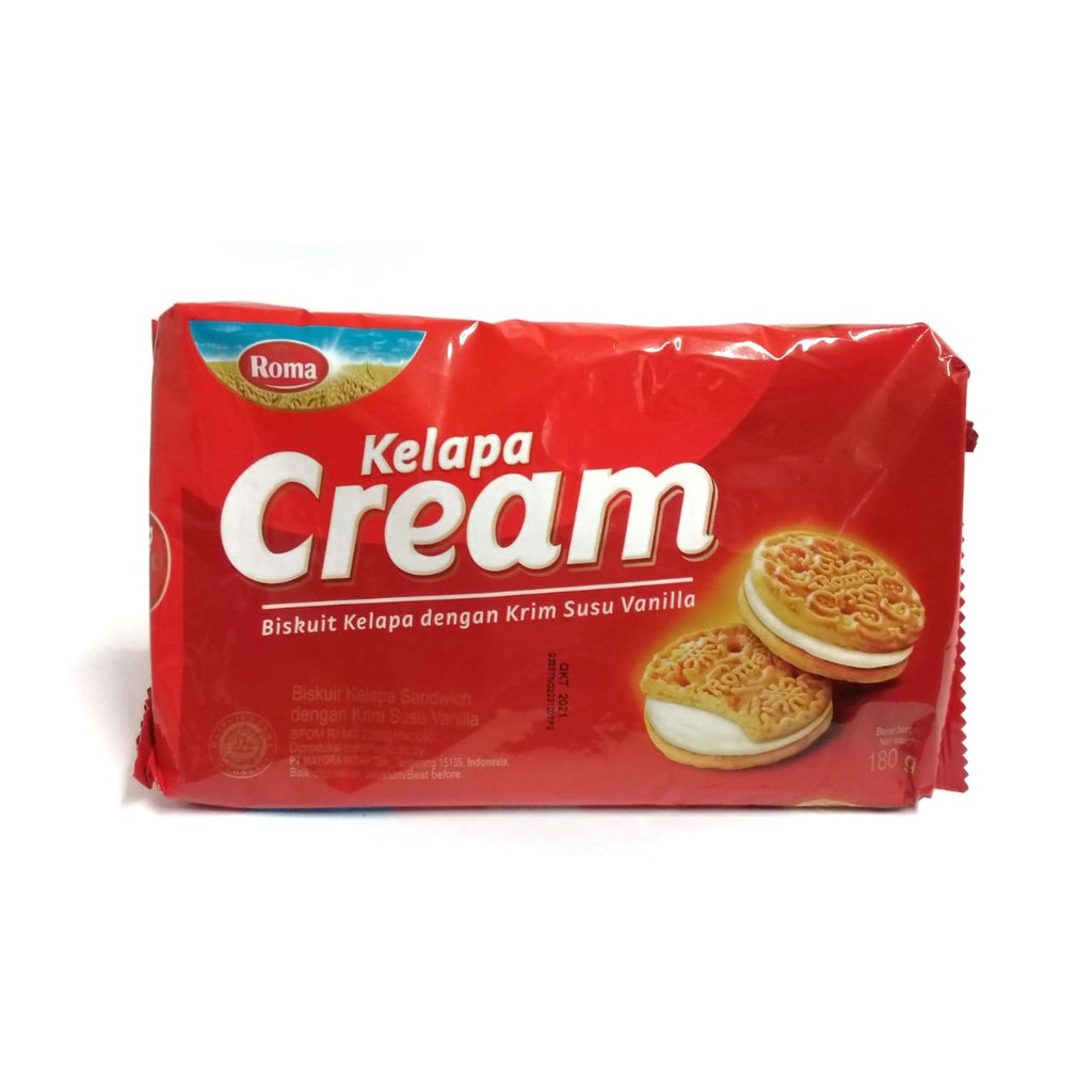 

Roma Biskuit Kelapa Cream 180gr