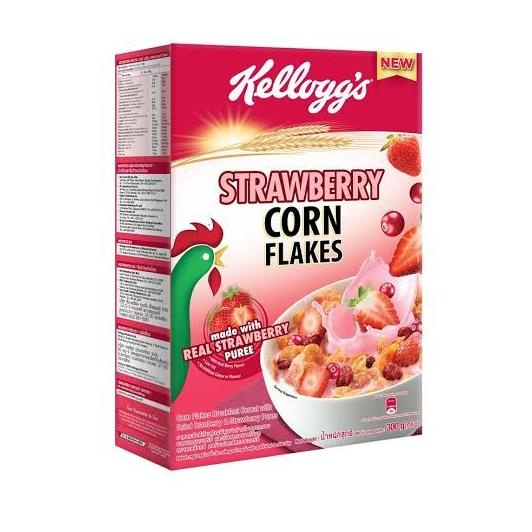 

Big Sale KELLOGGS Kellogg's Corn Flakes STRAWBERRY Stroberi Cereal Kellogs Big Sale