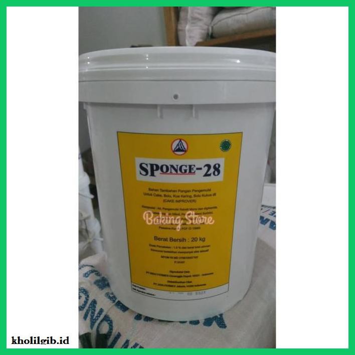 

Redwop-Gnikab- Cake Improver Pelembut Pengembang Kue Sponge28 Repack 1Kg -Hallall.