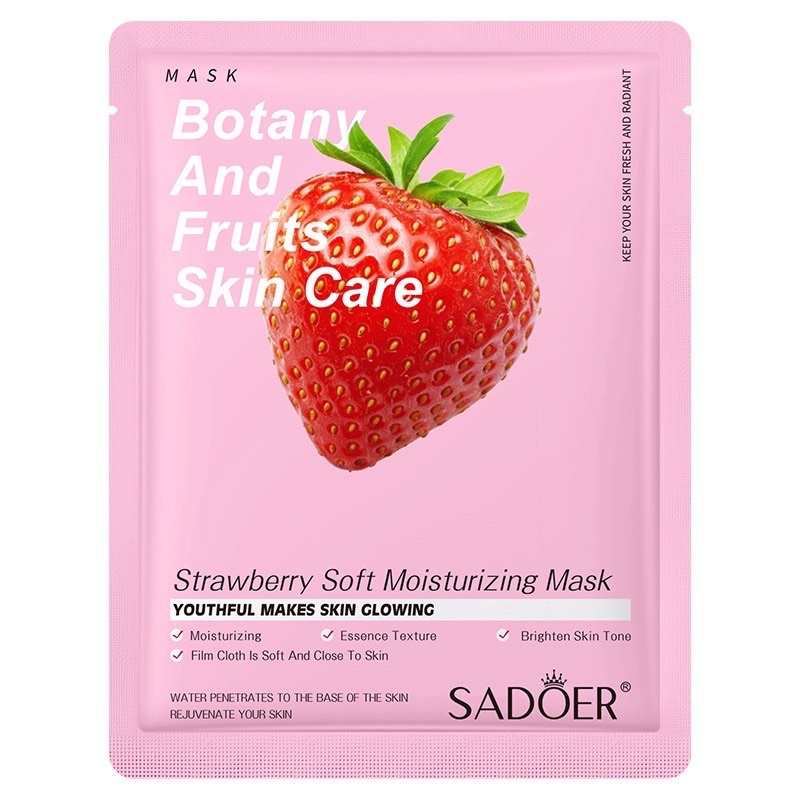 MASKER SADOER SHEET MASK MASKER PERAWATAN WAJAH