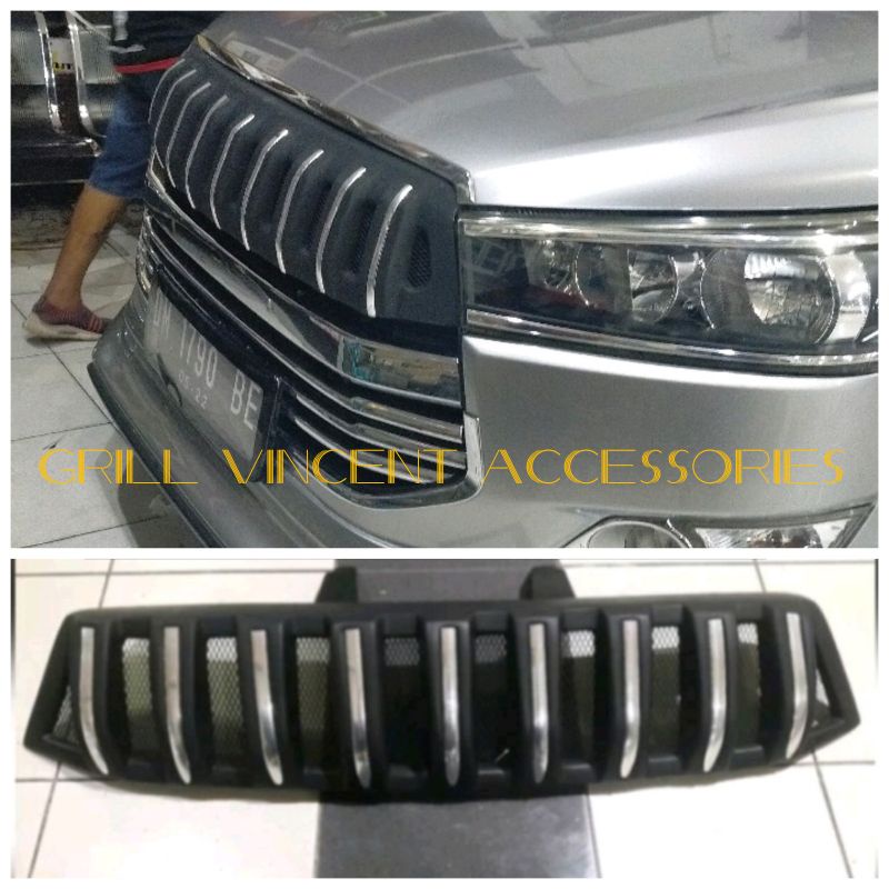 Grill innova Reborn 2016 - 2019 Prado list Chrome