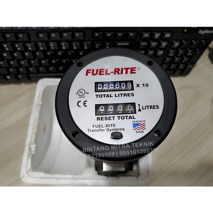 OVAL GEAR FLOW METER FLOW METER OVAL GEAR FUEL RITE 1" DRAT