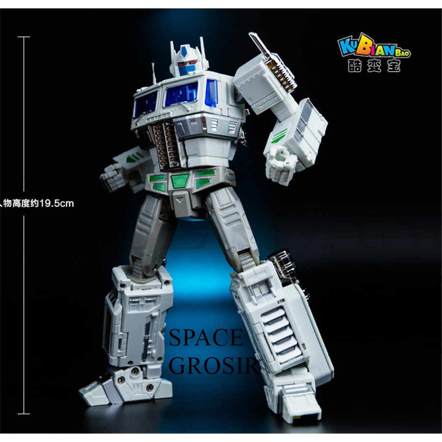 Figure KBB MP-10V-U KO MP-10 White Optimus Prime Voyager Scale 33018U
