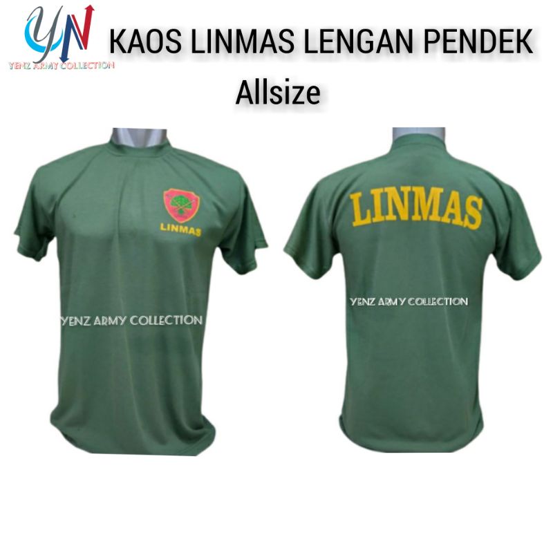 Kaos Linmas lengan pendek