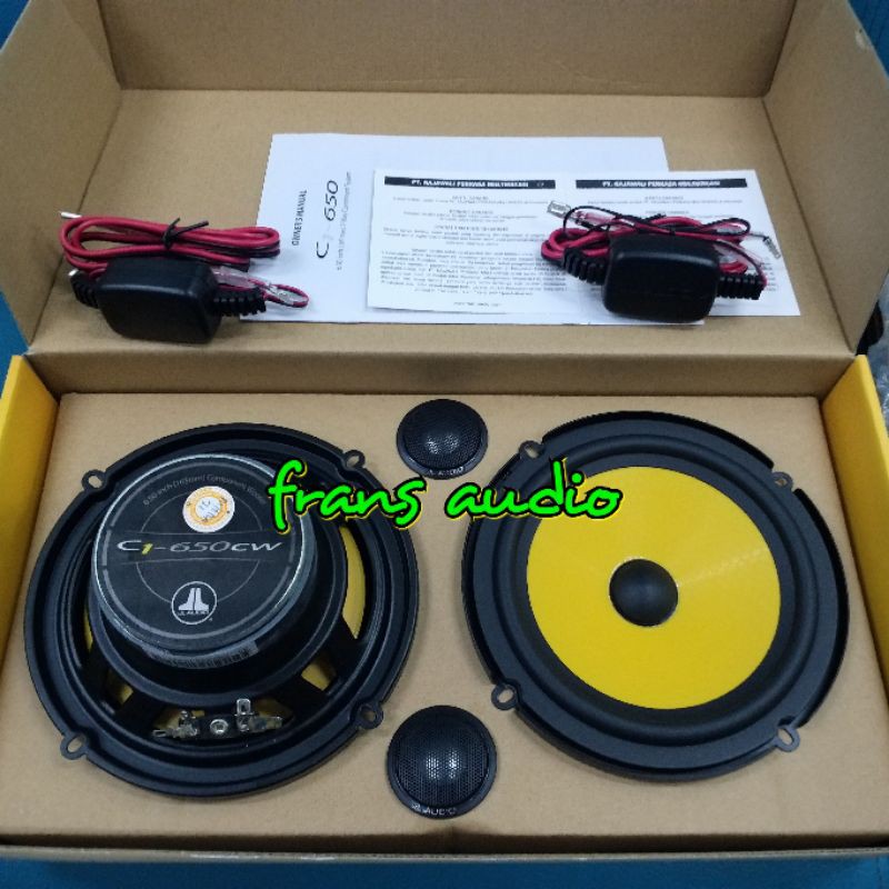Speaker JL Audio C1 650 speker 2way Component system JL Audio C1650