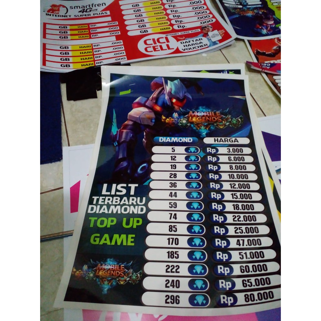 

Poster Game Custom AZIZAHSHOP Bisa COD