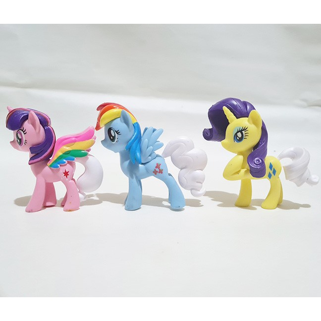 My Little pony Littlepony Set Figure Pajangan/hiasan kue