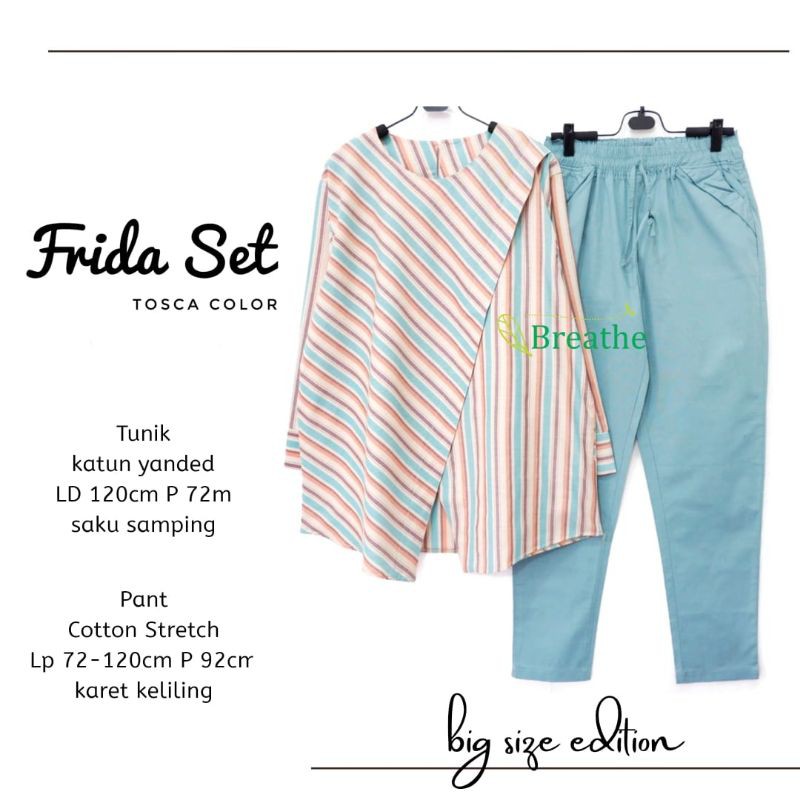 Firda setelan wanita super jumbo fashion solo recommended high quality