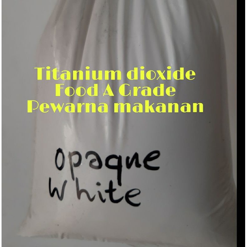 Pewarna bubuk putih/Pewarna makanan /BISA COD/ Titanium dioxide/ 250GRAM/ Opaque White