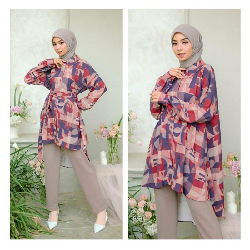 Premium Zyra Top Maroon