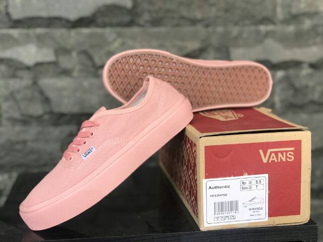 VANS FULL PEACH PINK SALEM WOMAN SNEAKERS TERLARIS 2019