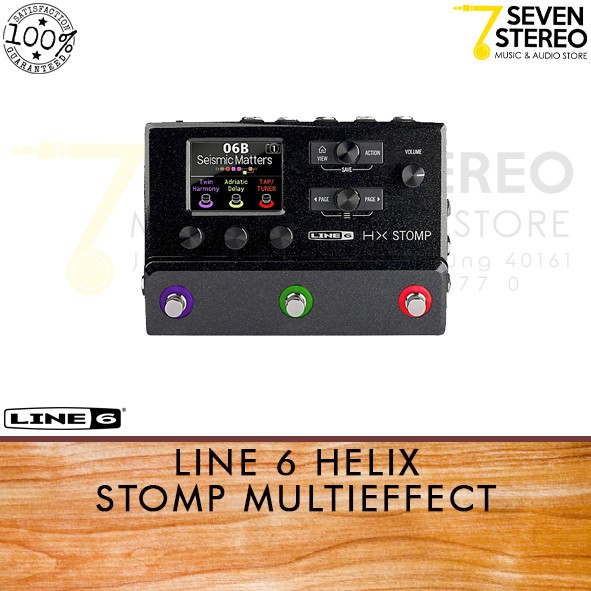 Line 6 Helix Stomp Compact Professional Guitar Processor