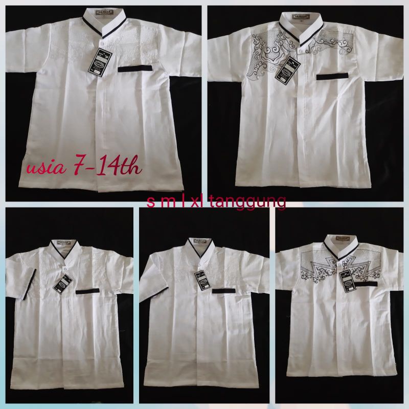 KOKO KATUN ANAK PUTIH ATASAN MAULANA 7 8 9 10 11 12 13 TAHUN