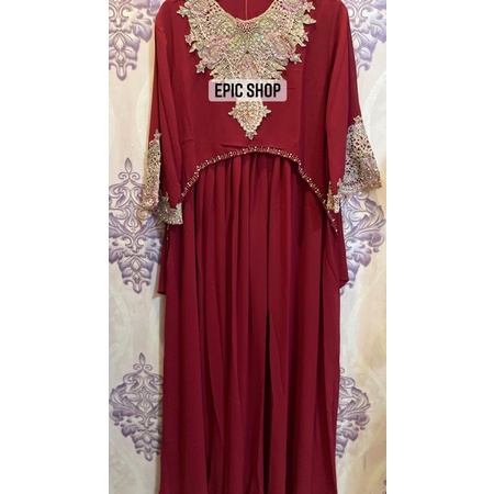 Gamis Brukat ori import//Gamis ceruty brukat import//Gamis ceruty premium brukat✅✅