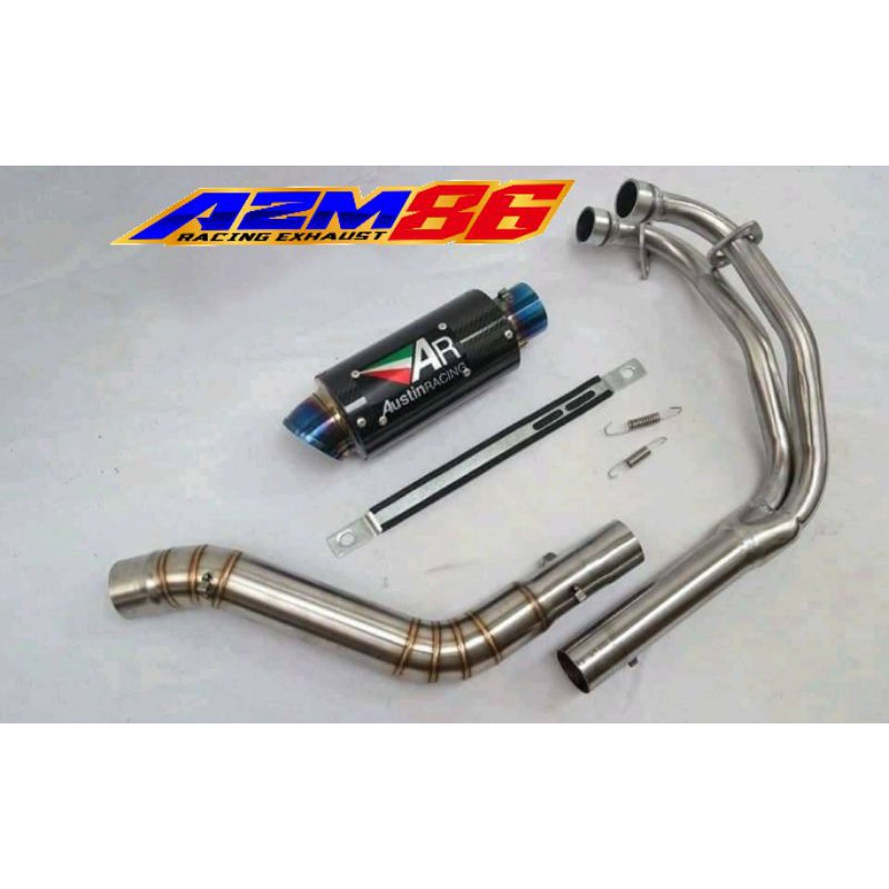 Kenalpot Austin racing_CBR250 Ninja GSX R25.. ..