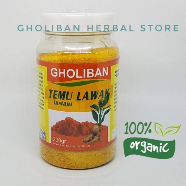 TEMULAWAK INSTAN / SEDUH GHOLIBAN 200GR ORIGINAL (KEMASAN BARU)