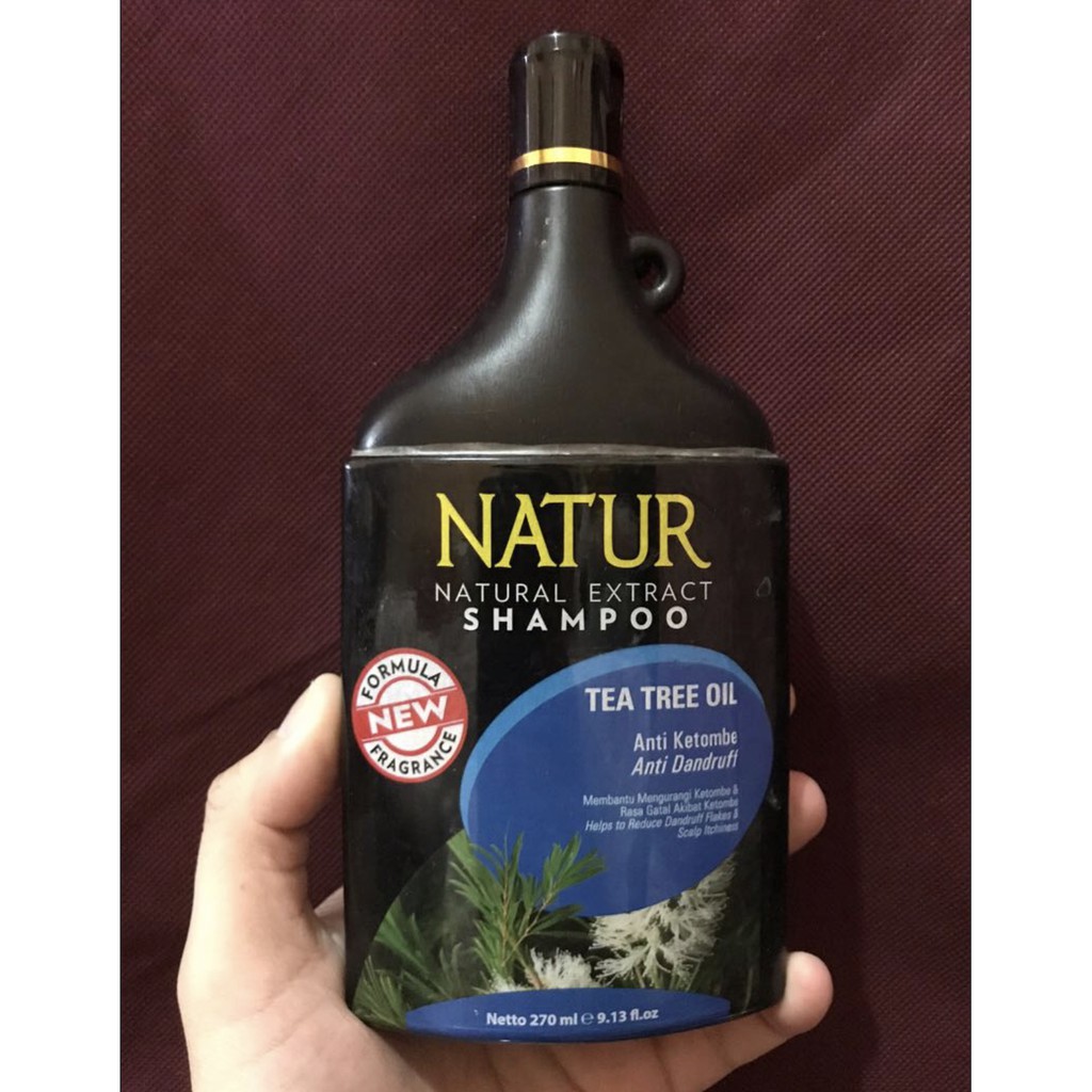 NATUR SHAMPOO TEA TREE OIL