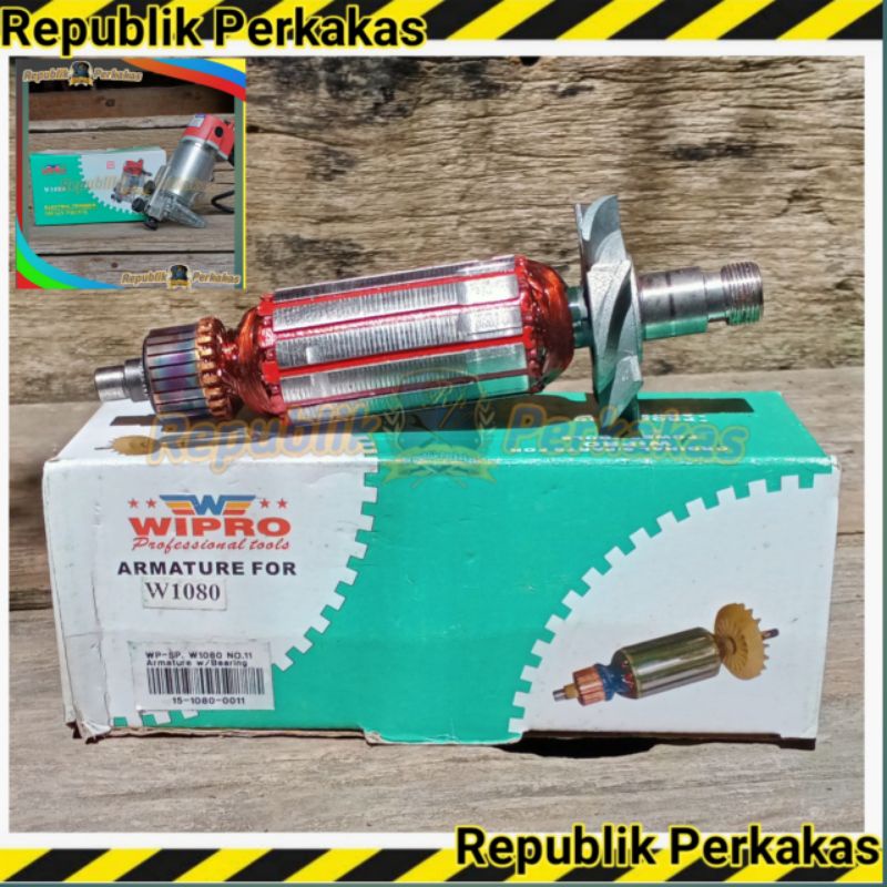Wipro Armature /Angker Mesin Profil Kayu W1080