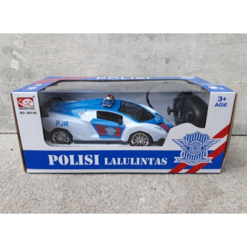 rc car police Lamborgini - mobil remote control polisi lalu lintas- rc mobil sport polisi