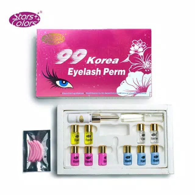 99 star colours Korean eyelash perming / lash lift set
