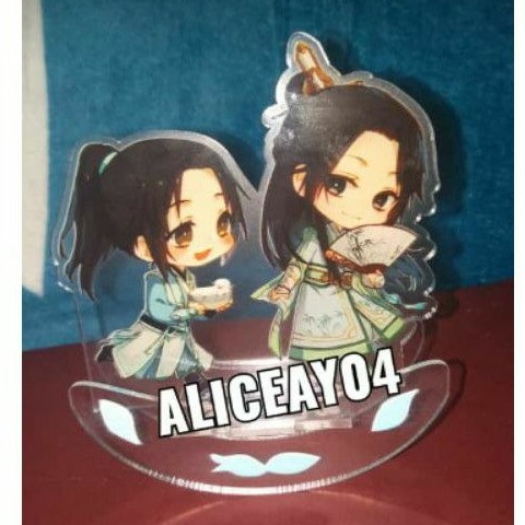 Rocking Standee Acrylic CUSTOM MXTX Bingqiu Wangxian Hualian