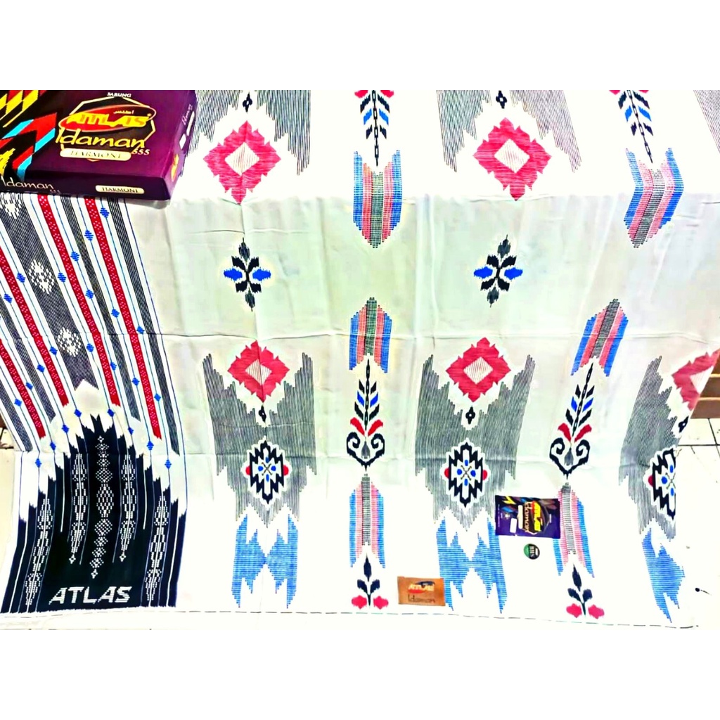 ( PRODUK TERLARIS ) Sarung Pria / Sarung ATLAS IDAMAN HARMONI Motif BHS SGA / Sarung ATLAS IDAMAN HA