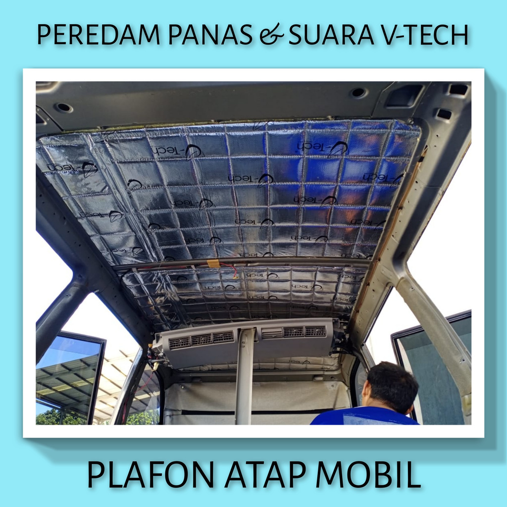 TOYOTA KIJANG KAPSUL 1997-2004 Peredam Panas Suara Plafon Atap Mobil VTECH Ori