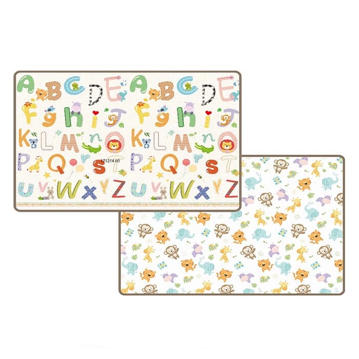 PARKLON KARPET 200X150X 1,5 CM JUNGLE &amp; ALPHABET PE-055 / PLAYMAT PARKLON